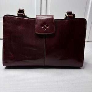 PATRICIA NASH 10th Anniversary Novella Satchel in Oxblood Leather